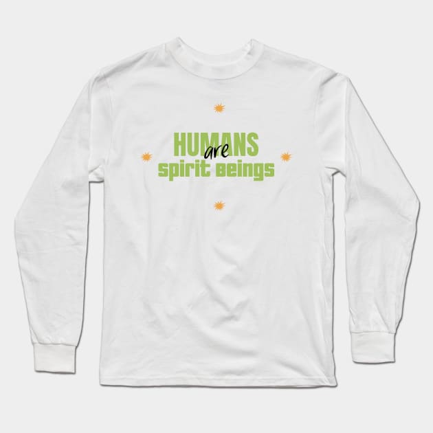 Spirit Beings Long Sleeve T-Shirt by Enlightenment Retrend